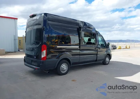 2023 Ford Transit-350 Passenger Van Xlt z USA, uszkodzony, nr VIN 1FBAX9XG6PKA22417